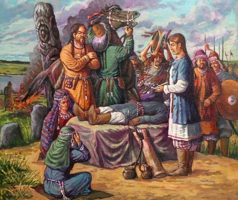 Погребальный обряд древних славян
